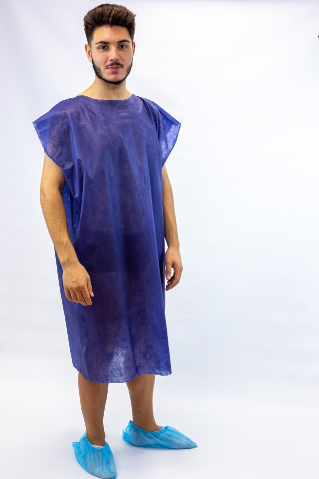 Casaca Cerrada SMS Azul Marino Caja 100 uds