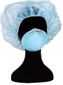 Gorro Circular PP  Celeste Caja 1000 uds  10x100