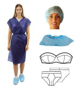 Kit Consulta Femenino  Sujetador   Slip   Gorro