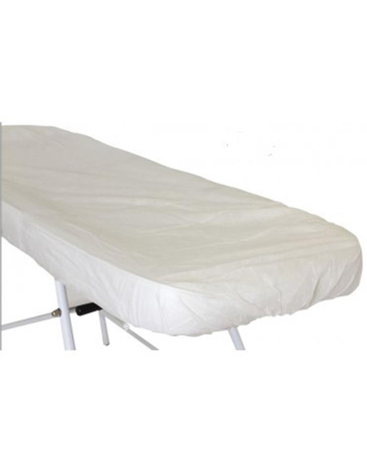 Sabana ajustable PP  20 grs  125 x 230 Blanca Caja